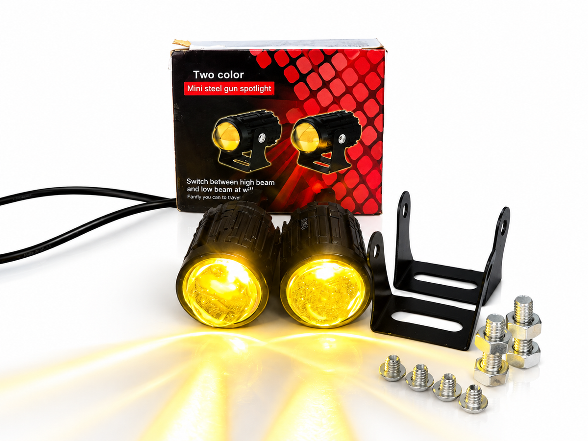 MINI LED ÁMBAR 2  COLORES