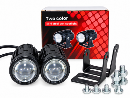 MINI LED ÁMBAR 2  COLORES
