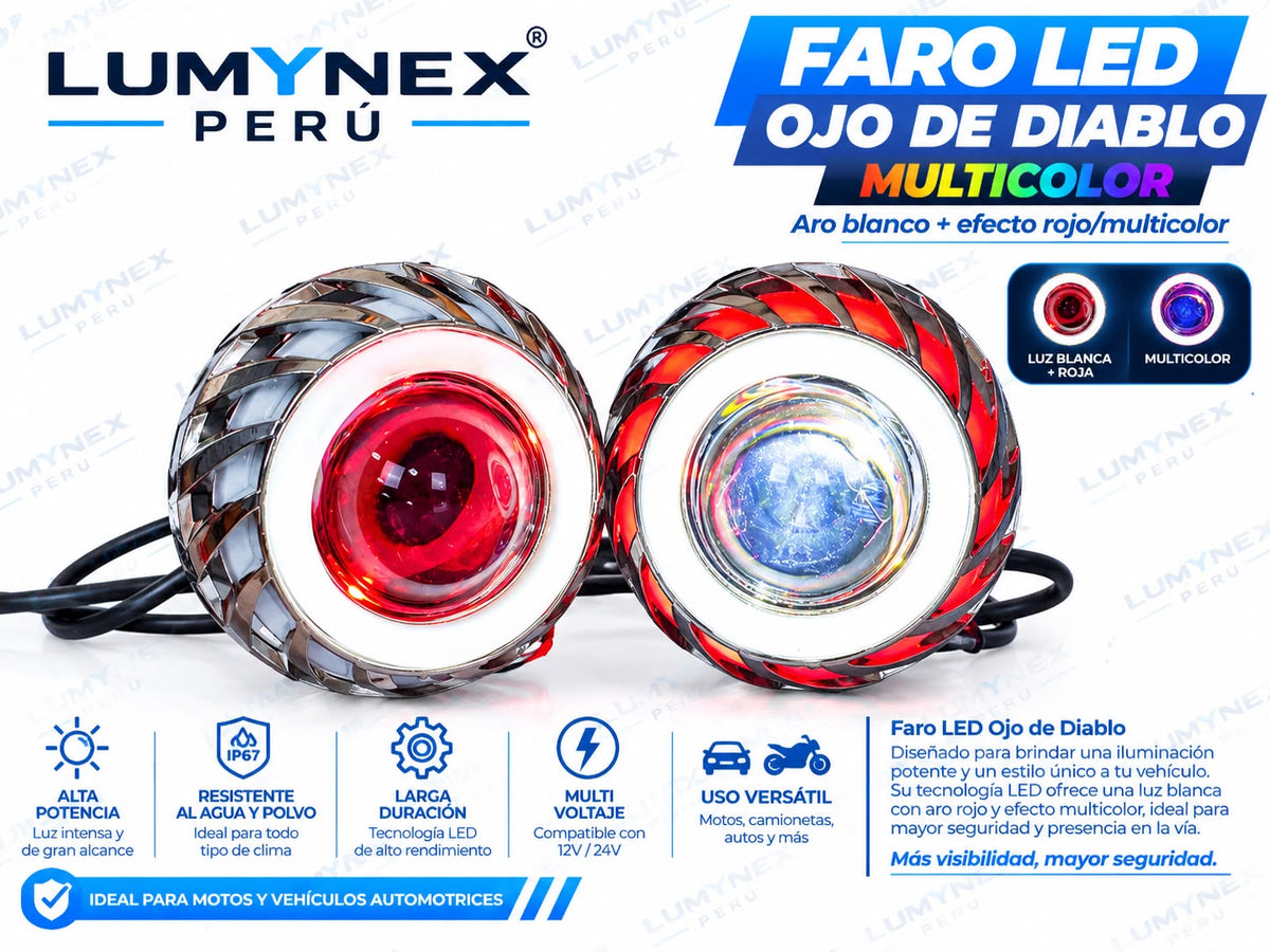 LUPA LASER OJO DE DIABLO
